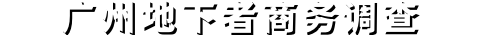 广州地下者商务调查